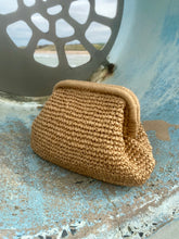 Load image into Gallery viewer, Raffia crochet poche