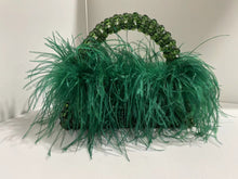 Load image into Gallery viewer, Zsa zsa feather bag