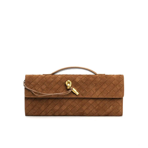 Calais clutch suede