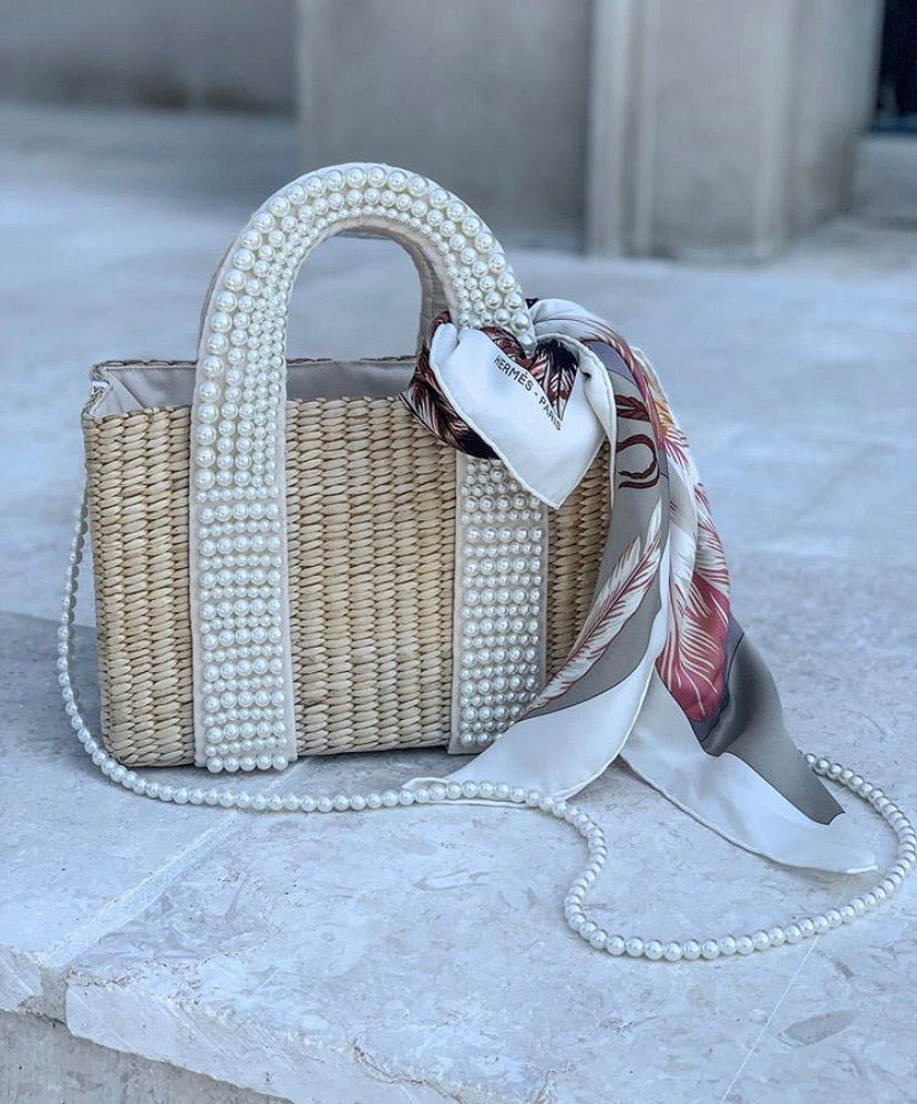 Pearl tote bag online